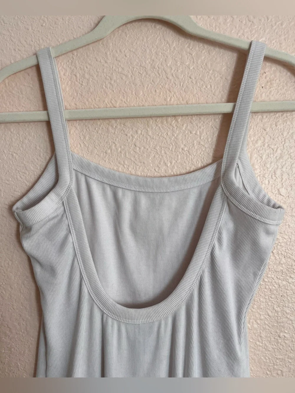 Wild Fable White Ribbed Mini Dress - Picture 3 of 9